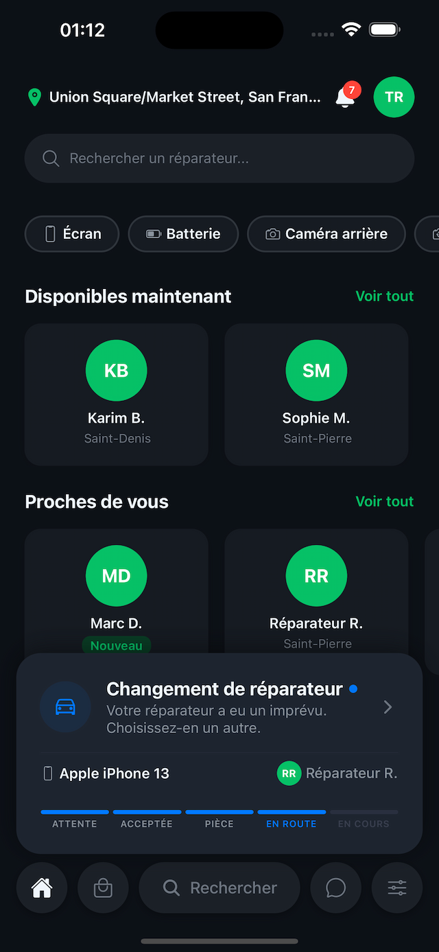 Application Bobo Phone Delivery