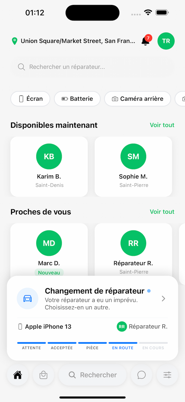 Application Bobo Phone Delivery